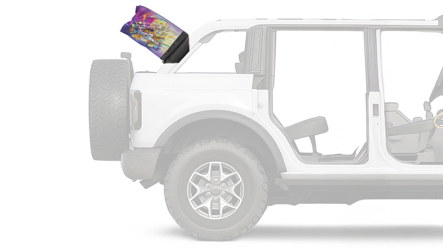 Jeep Beach 2024 12"x18" Forever Wave Flag