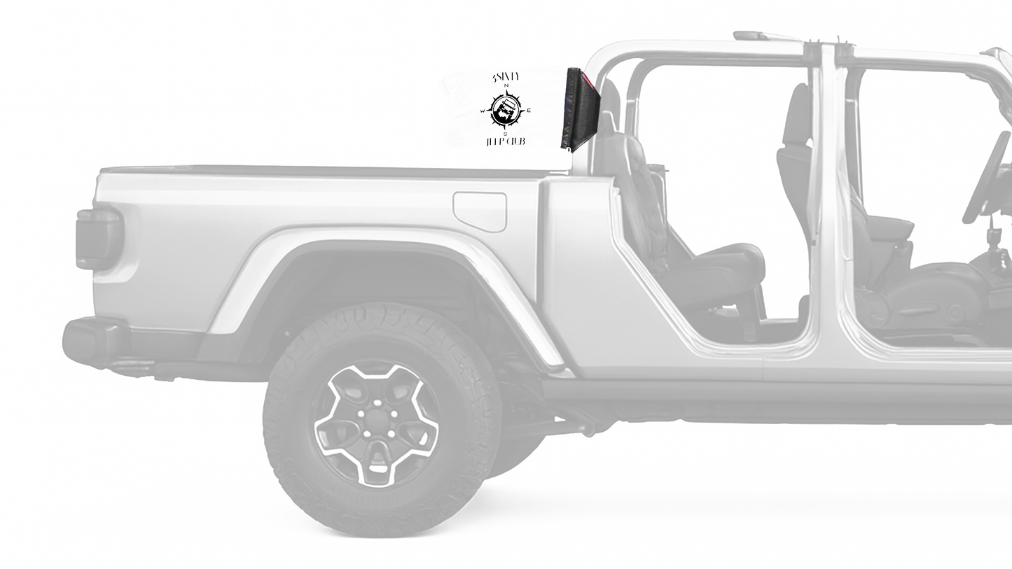 3Sixty Jeep Club 12"x18" Forever Wave Flag
