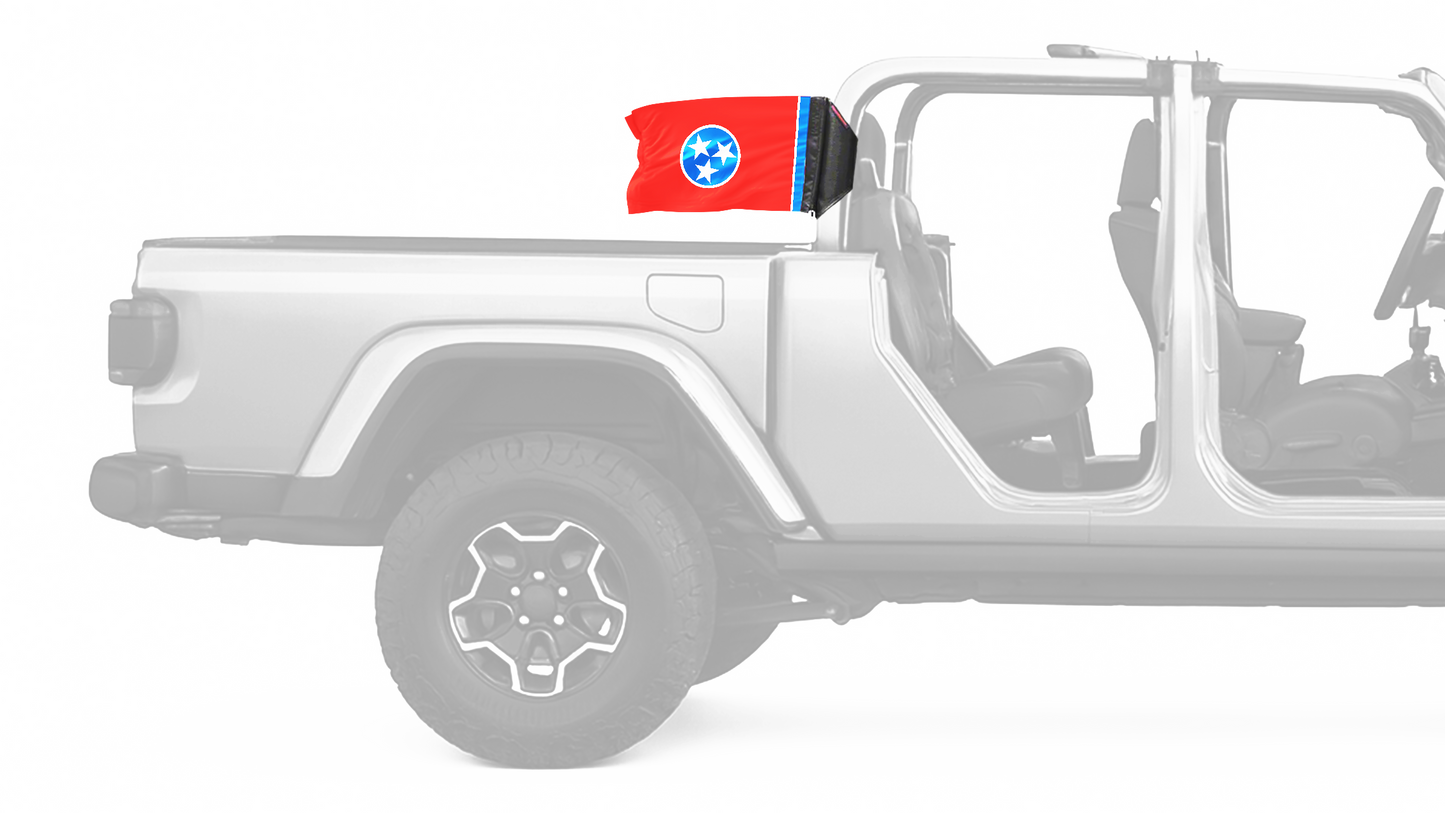 State Flag Tennessee 12"x18" Forever Wave Flag for Jeep Gladiator JT