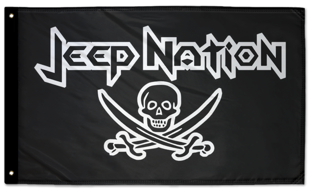 Jeep Nation 3'x5' Double-Sided Flag