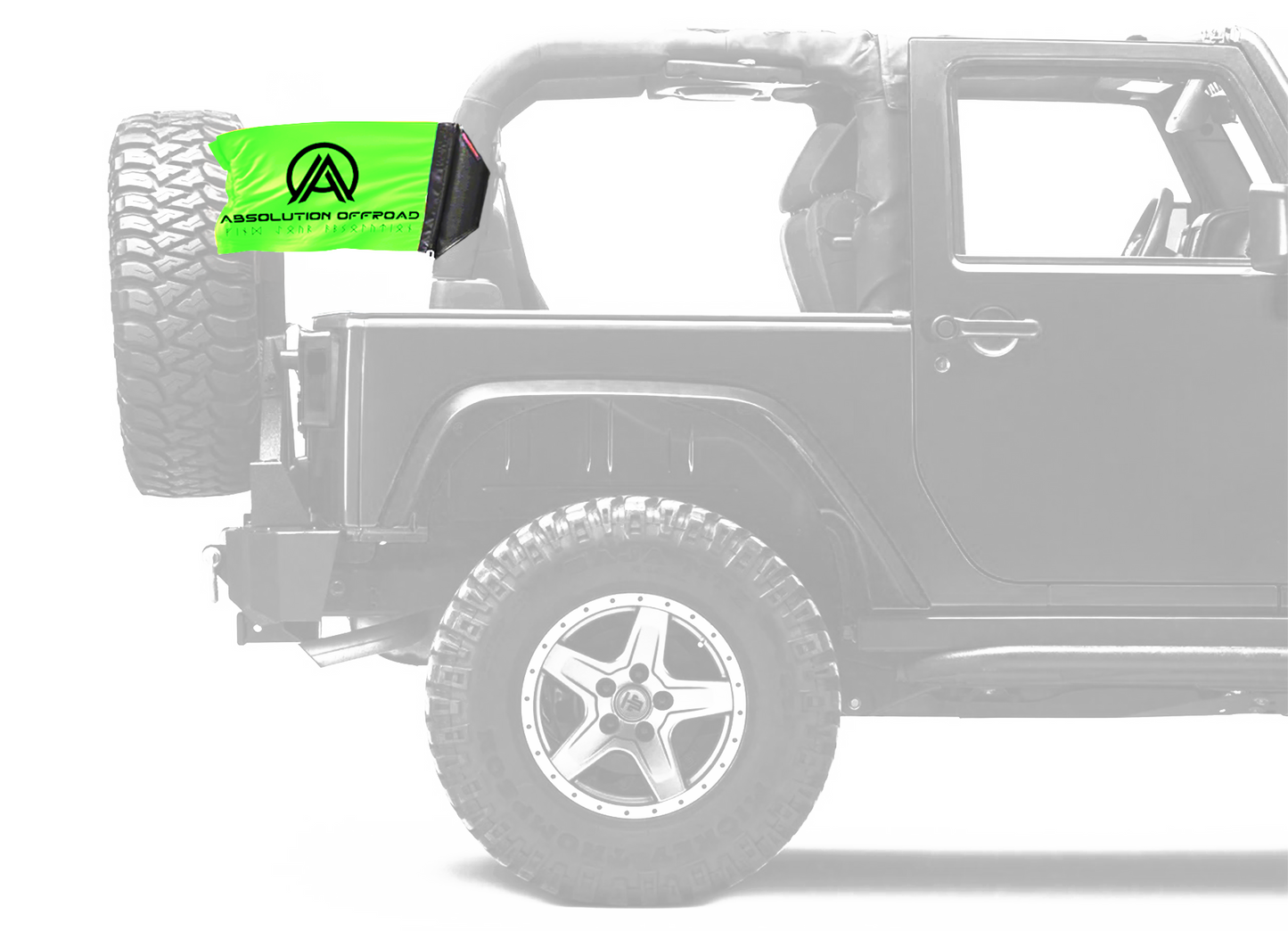 Absolution Offroad Flag 12"x18" Forever Wave Flag