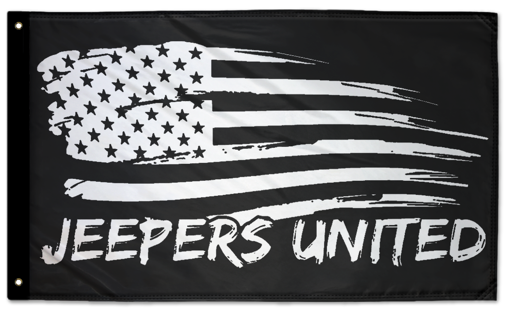 Jeepers United Flag 3'x5' Double-Sided Flag