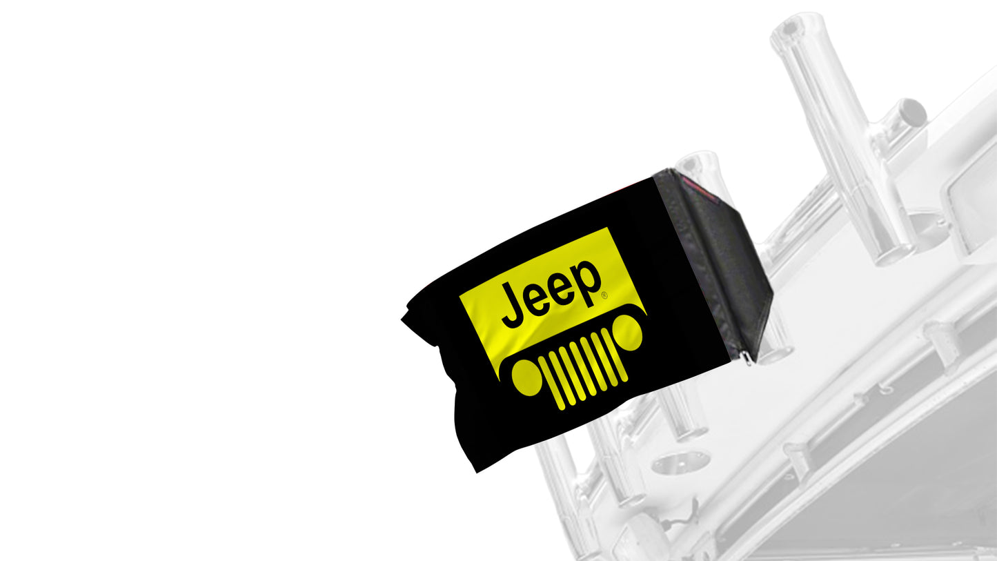 Jeep Grill 12"x18" Forever Wave Flag