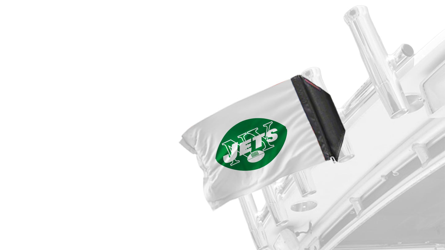 New York Jets 11"x17" Forever Wave Flag for Boats