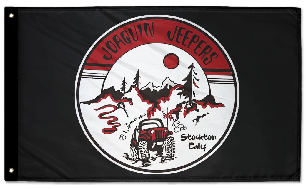 Joaquin Jeepers 3'x5' Double-Sided Flag