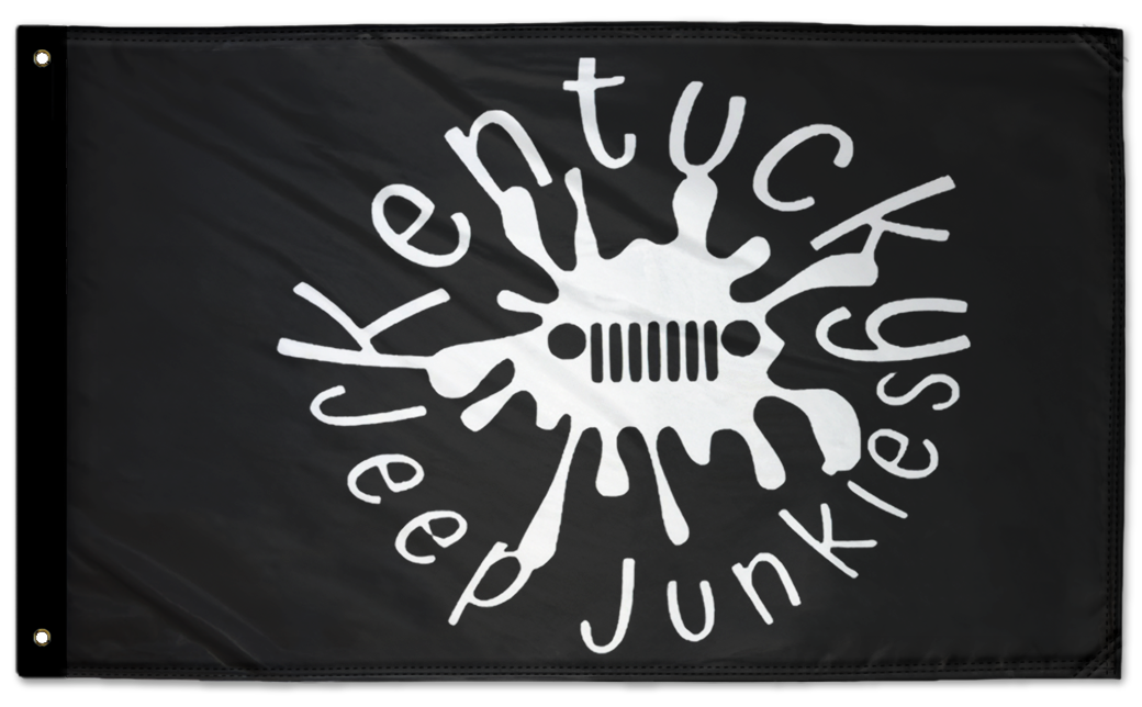 Kentucky Jeep Junkies Flag 3'x5' Double-Sided Flag