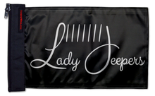 Lady Jeepers Flag 12"x18" Forever Wave Flag