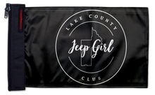 Lake County Jeep Girl Club 12"x18" Forever Wave Flag