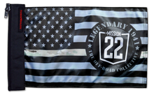 Legendary 1941 Mission 22 Subdued Camo Line Flag 12"x18" Forever Wave Flag