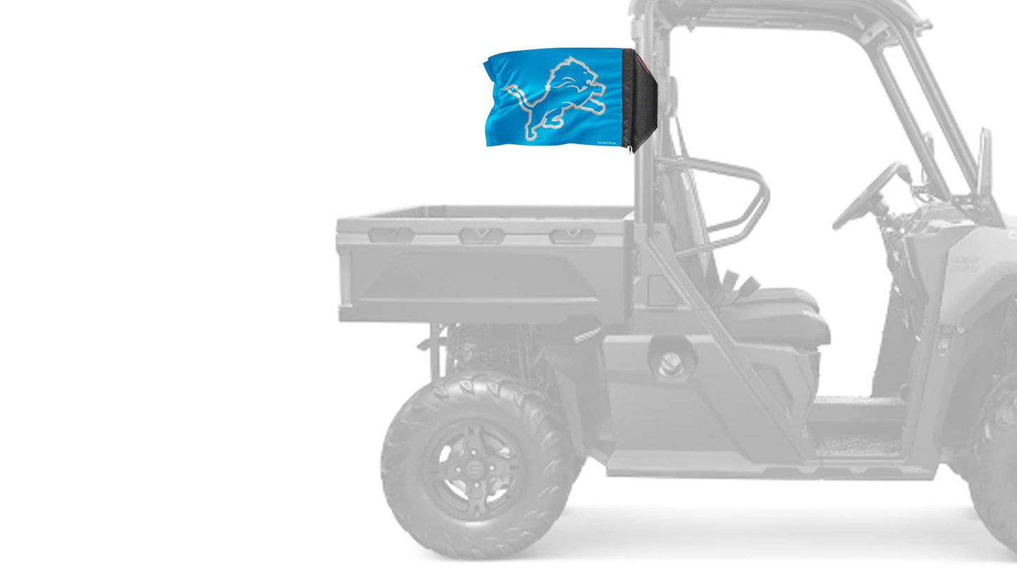 Detroit Lions 11"x17" Forever Wave Flag for UTVs