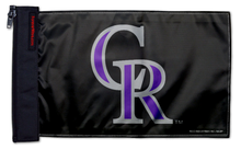 Colorado Rockies 11"x17" Forever Wave Flag for Jeep Wrangler JKU 4-Door 2007-2018