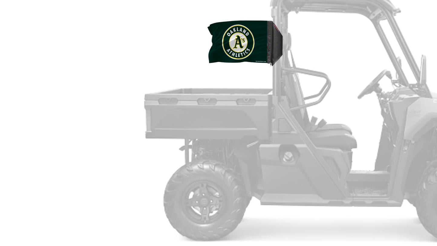 Oakland A's 11"x17" Forever Wave Flag for UTVs