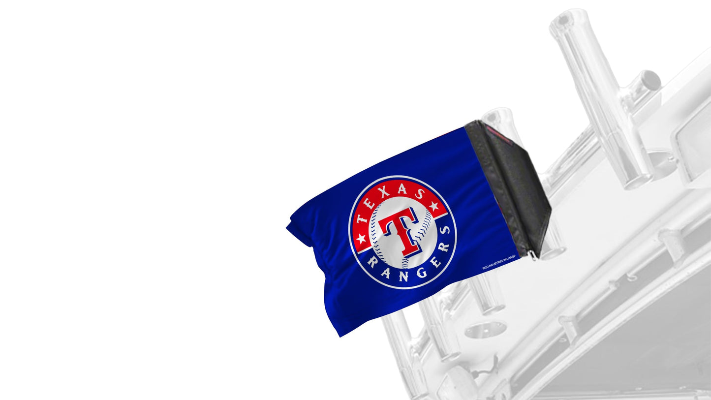 Texas Rangers 11"x17" Forever Wave Flag for Boats