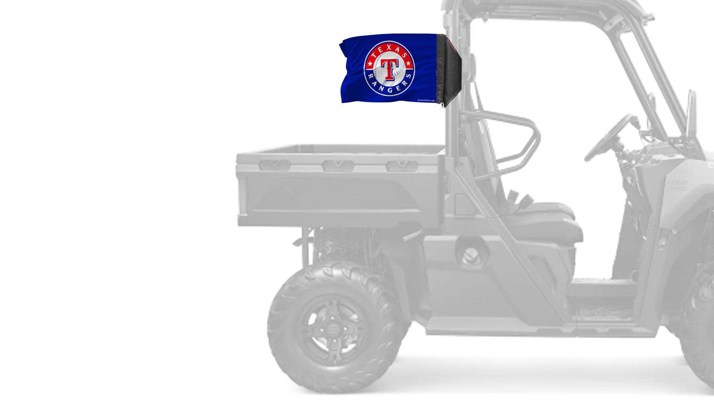 Texas Rangers 11"x17" Forever Wave Flag for UTVs