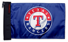 Texas Rangers 11"x17" Forever Wave Flag for Jeep Wrangler JL 2-Door 2018-Present