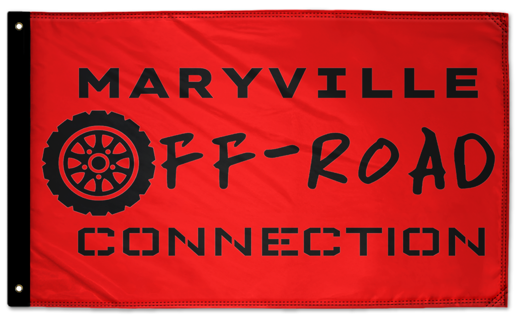 Maryville Off-Road Connection 3'x5' Double-Sided Flag
