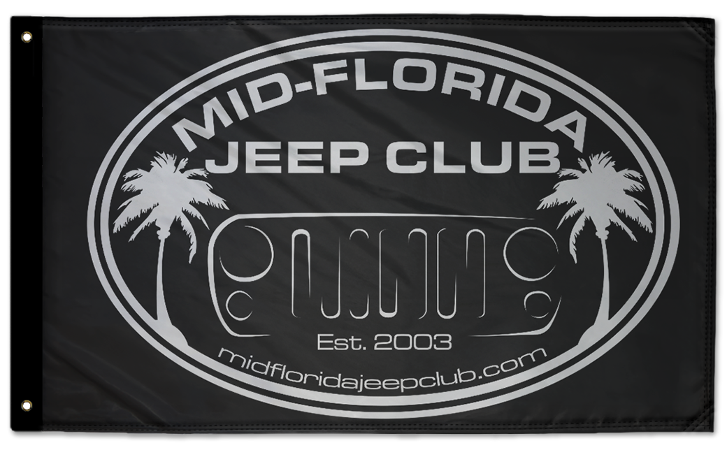 Mid-Florida Jeep Club 3'x5' Double-Sided Flag