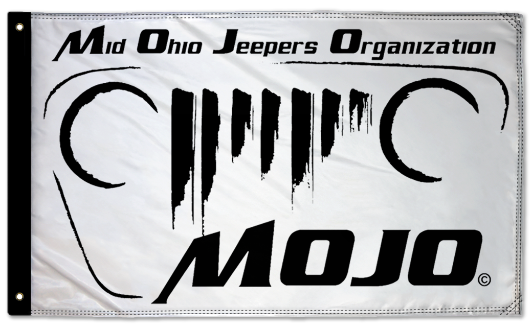 Mid Ohio Jeepers Organization Flag 3'x5' Double-Sided Flag