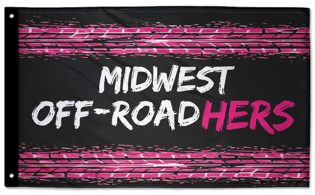 Midwest Off-Road Hers Flag 3'x5' Double-Sided Flag