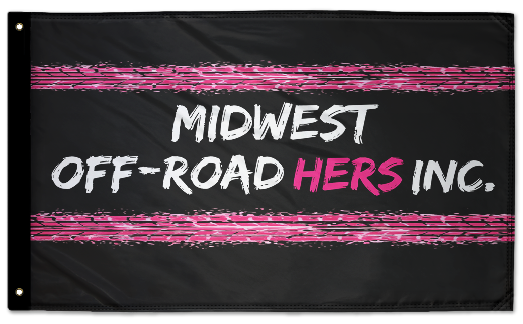 Midwest Off-Road Hers Flag 3'x5' Double-Sided Flag