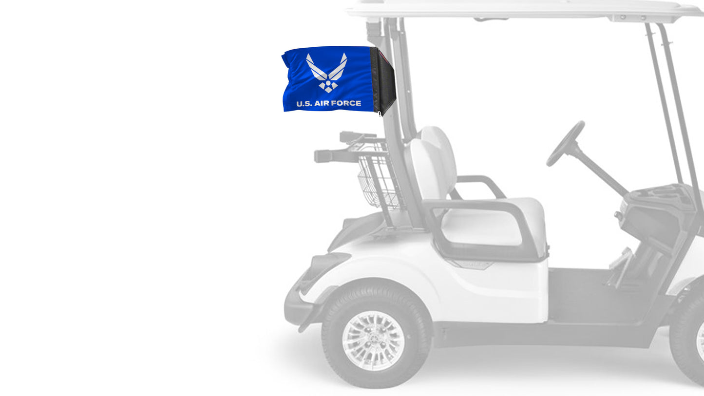 Air Force Blue 12"x18" Forever Wave Flag