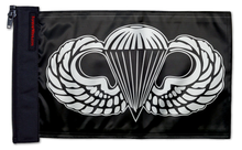 Airborne 12"x18" Forever Wave Flag for Jeep Wrangler YJ 1986-1995