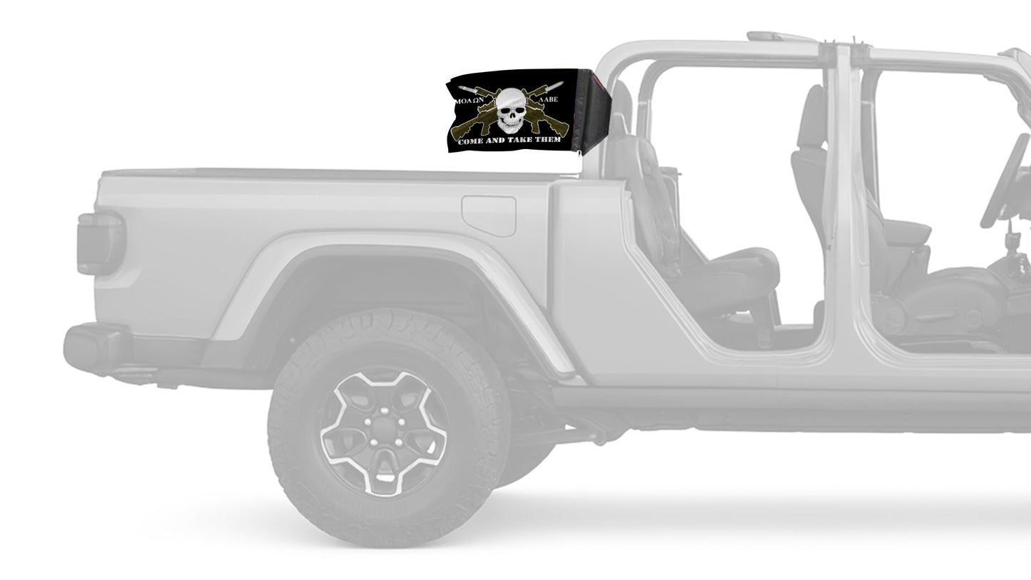 Molan Labe 12"x18" Forever Wave Flag for Jeep Gladiator JT