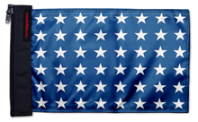 Naval Jack 12"x18" Forever Wave Flag for Jeep Wrangler JL 2-Door 2018-Present