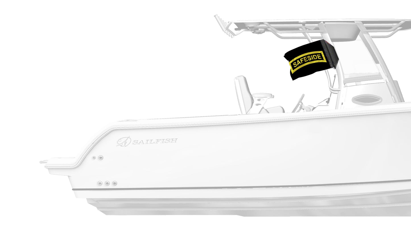 Safeside 12"x18" Forever Wave Flag for Boats