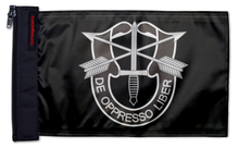Special Forces 12"x18" Forever Wave Flag for Jeep Wrangler YJ 1986-1995
