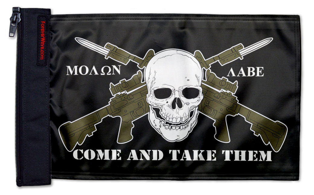 Molan Labe 12"x18" Forever Wave Flag for Bronco