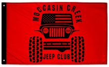 Moccasin Creek Jeep Club 3'x5' Double-Sided Flag