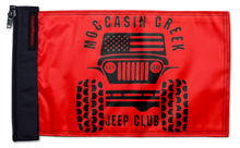 Moccasin Creek Jeep Club 12"x18" Forever Wave Flag