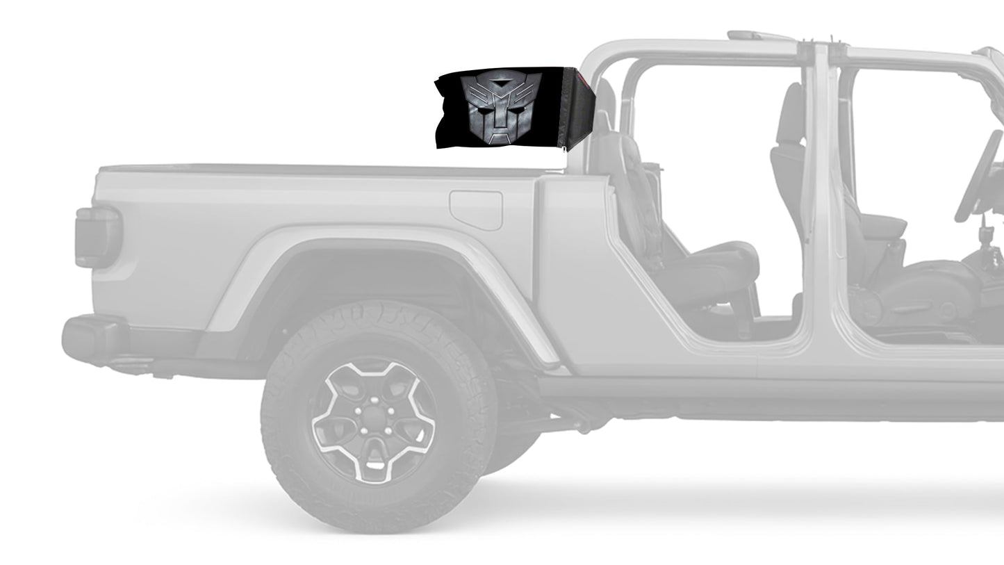 Transformers Autobot 12"x18" Forever Wave Flag for Jeep Gladiator JT