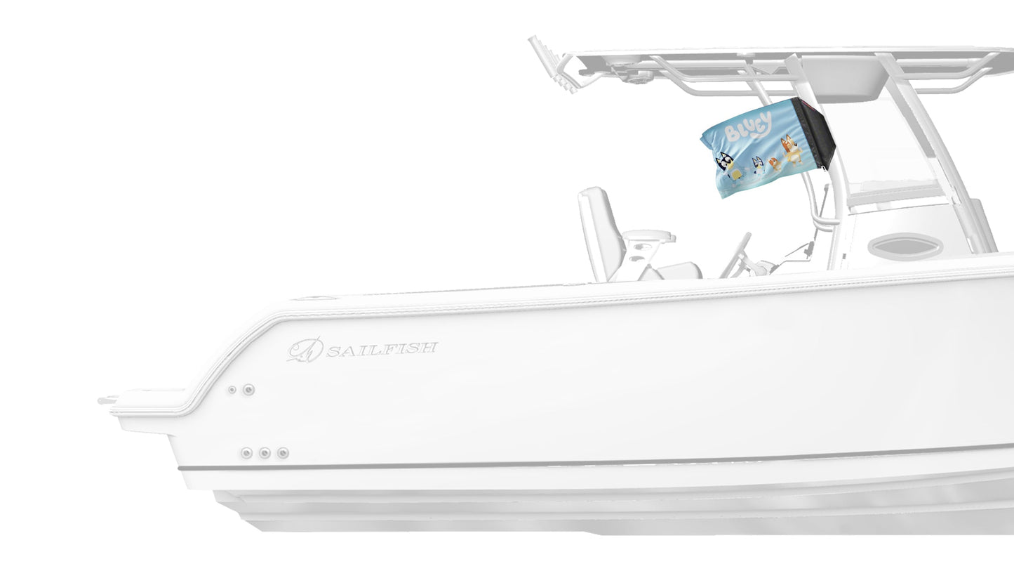 Bluey 12"x18" Forever Wave Flag for Boats