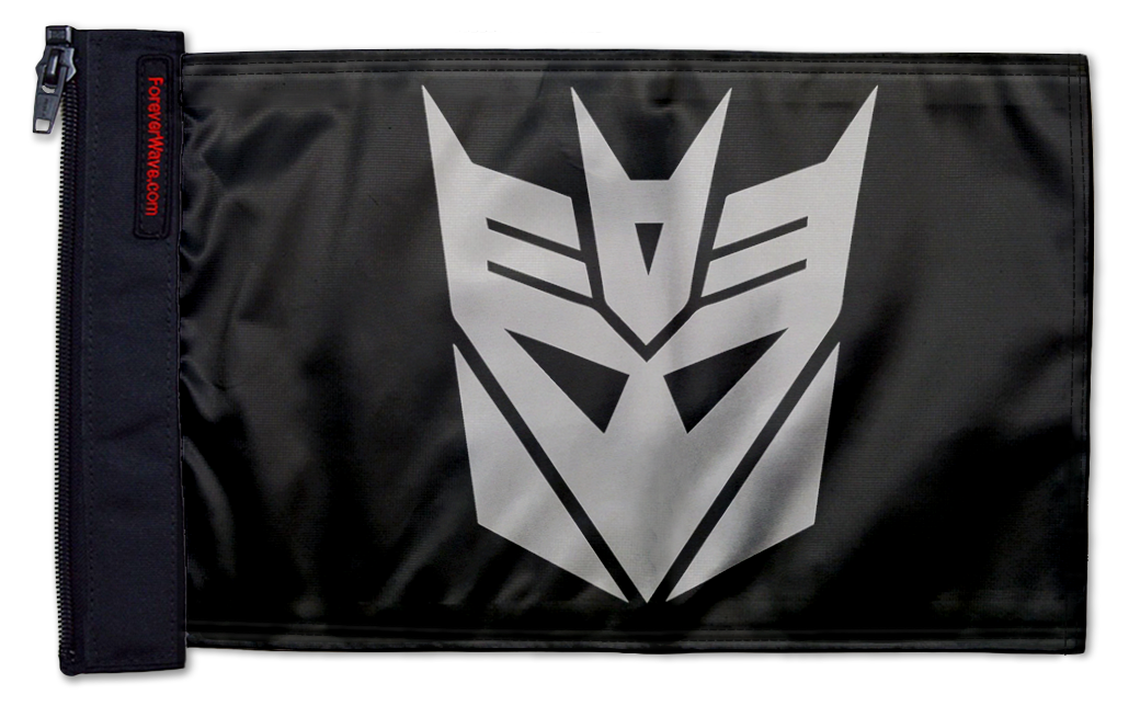 Transformers Decepticon 12"x18" Forever Wave Flag
