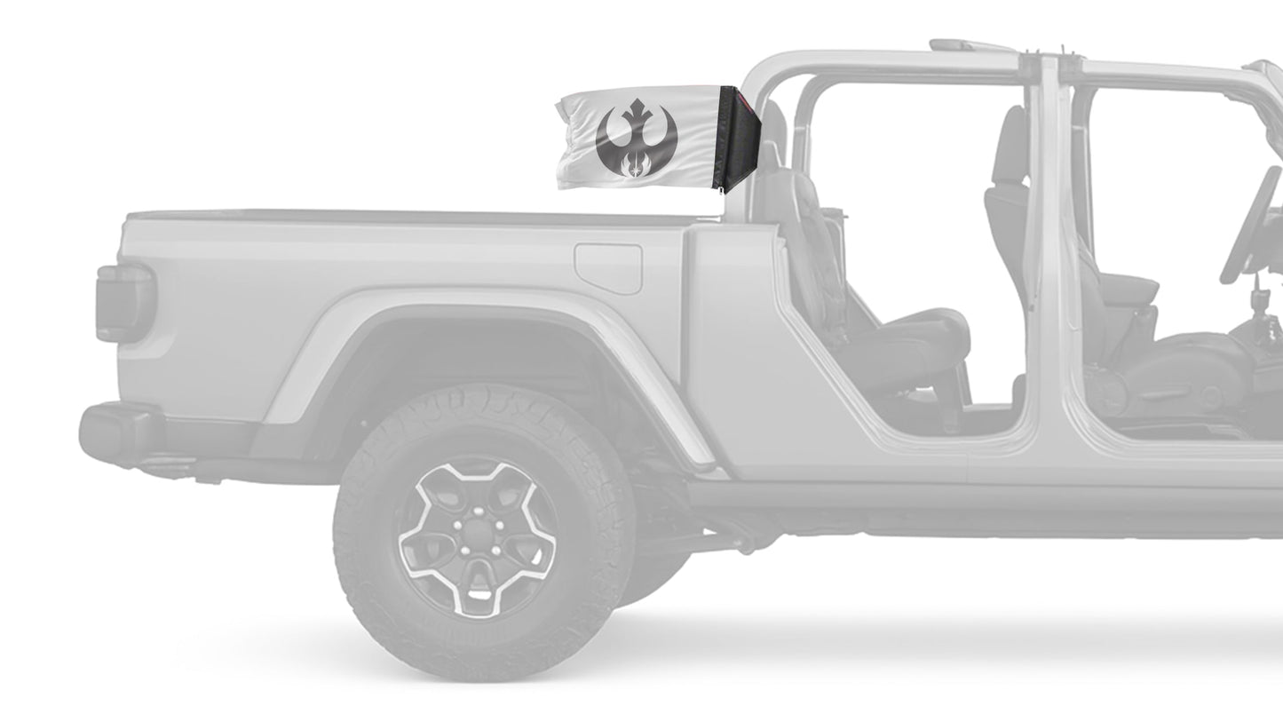 Star Wars Jedi Order 12"x18" Forever Wave Flag for Jeep Gladiator JT