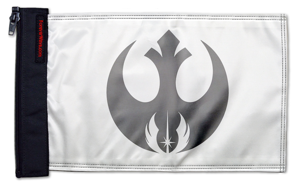 Star Wars Jedi Order 12"x18" Forever Wave Flag for Boats