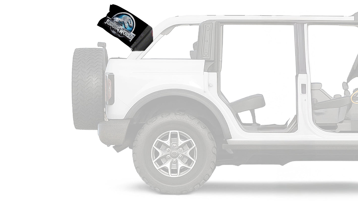 Jurassic World 12"x18" Forever Wave Flag for Bronco