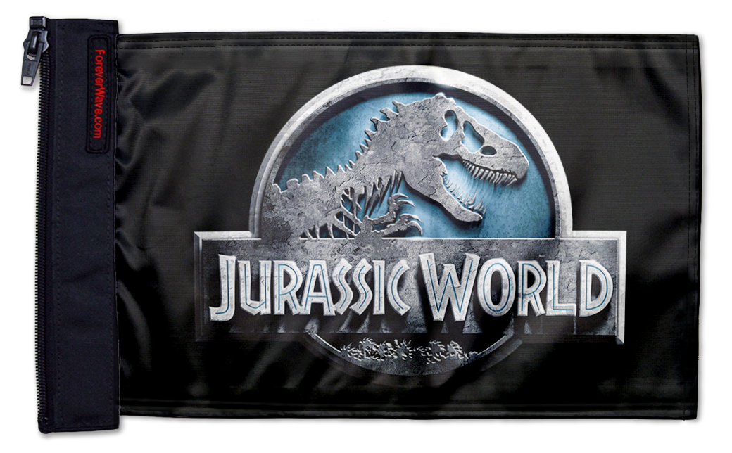 Jurassic World 12"x18" Forever Wave Flag for Jeep Wrangler TJ 1996-2006