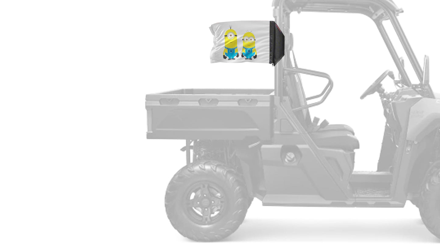 Minions 12"x18" Forever Wave Flag for UTVs