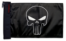Punisher 12"x18" Forever Wave Flag for Golf Carts