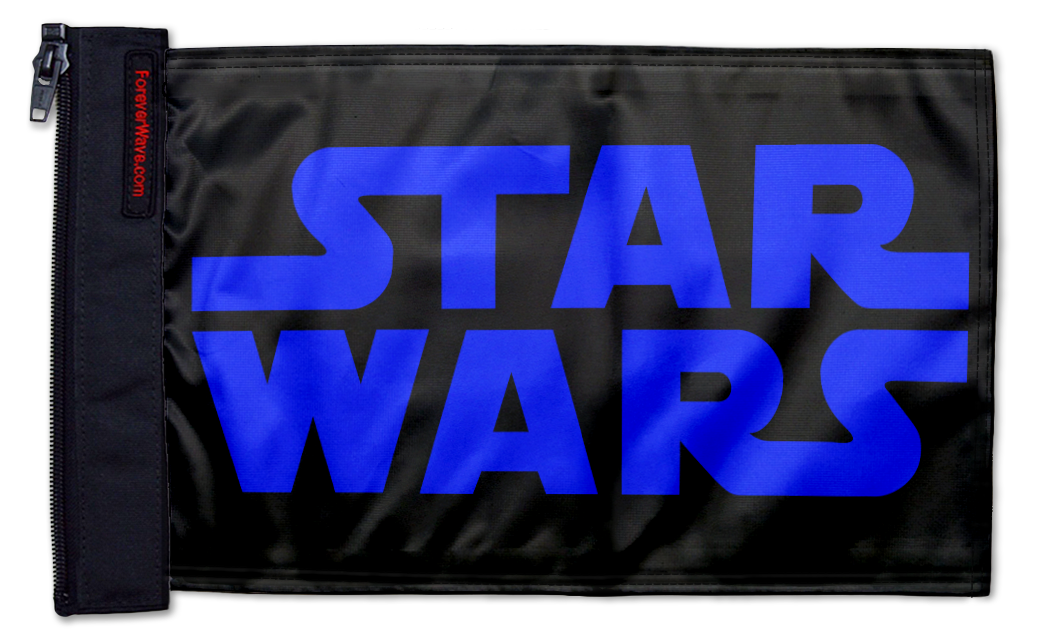 Star Wars 12"x18" Forever Wave Flag for Jeep Wrangler TJ 1996-2006