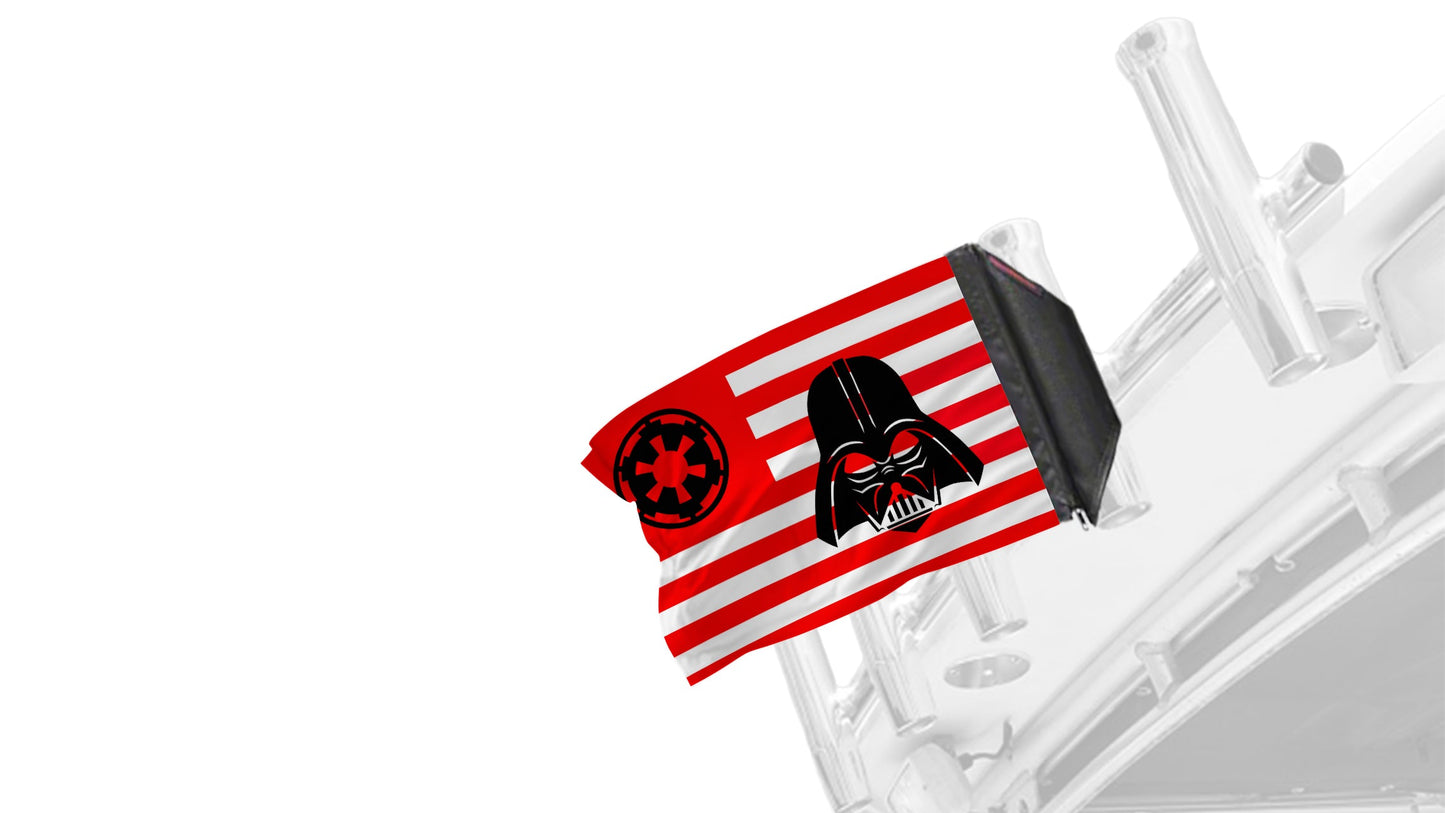 Star Wars Vader Imperial 12"x18" Forever Wave Flag for Boats
