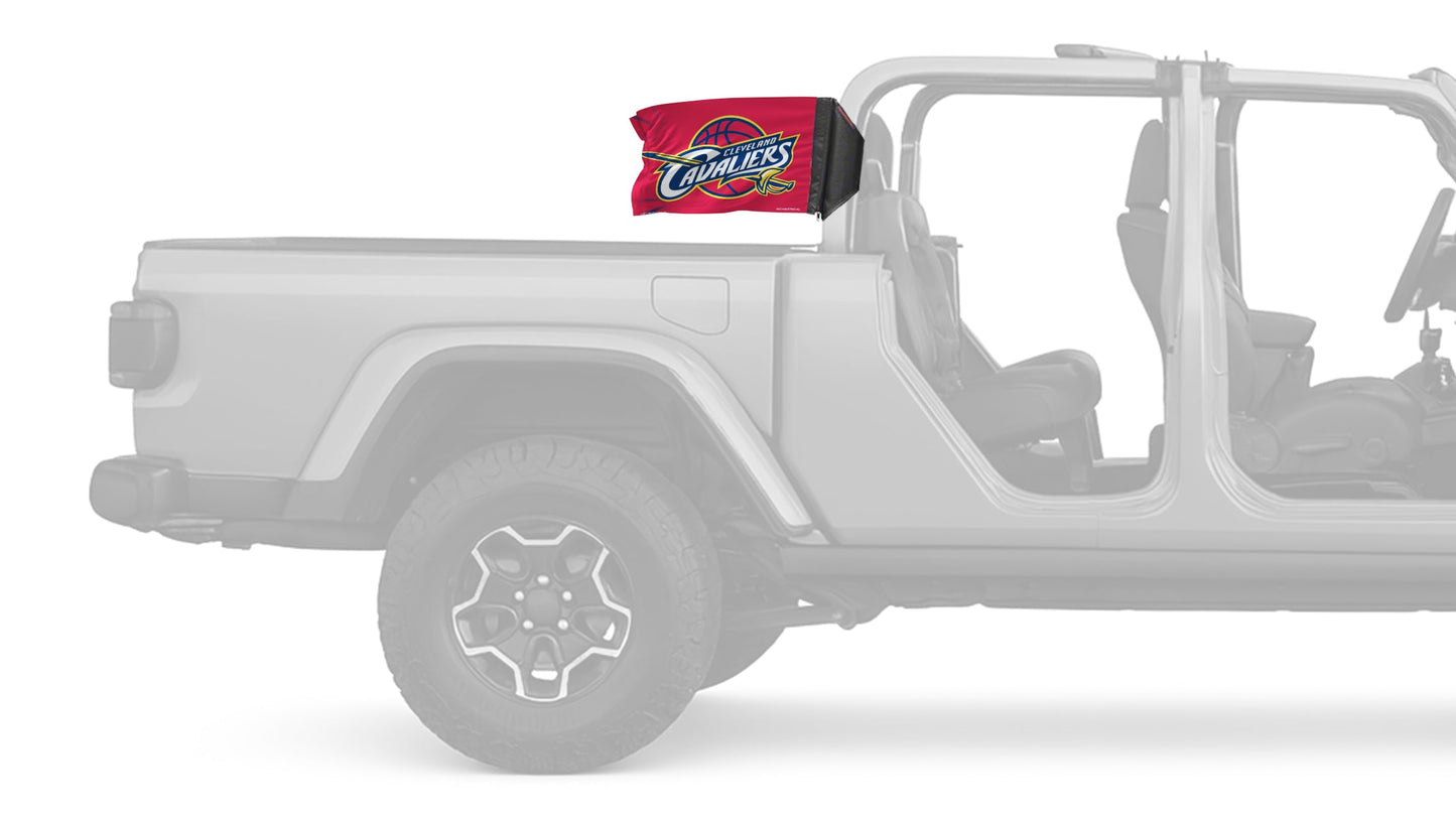 Cleveland Cavaliers 11"x17" Forever Wave Flag for Jeep Gladiator JT