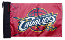 Cleveland Cavaliers 11"x17" Forever Wave Flag for Jeep Wrangler JK 2-Door 2007-2018