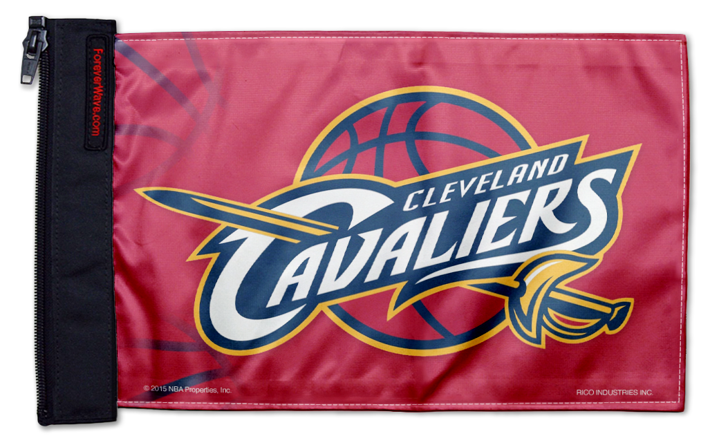 Cleveland Cavaliers 11"x17" Forever Wave Flag for Boats