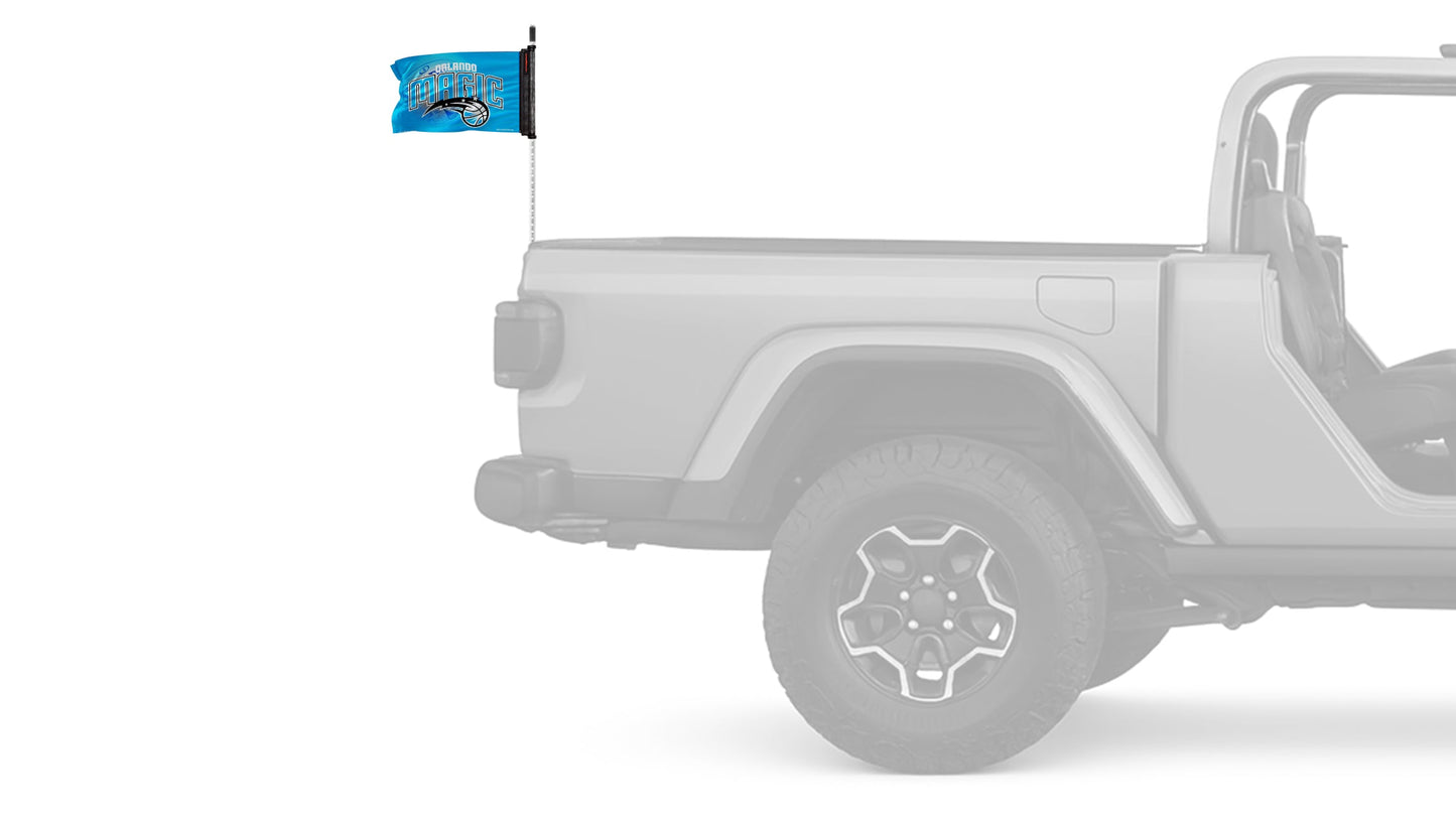 Orlando Magic 11"x17" Forever Wave Flag for Jeep Wrangler TJ 1996-2006