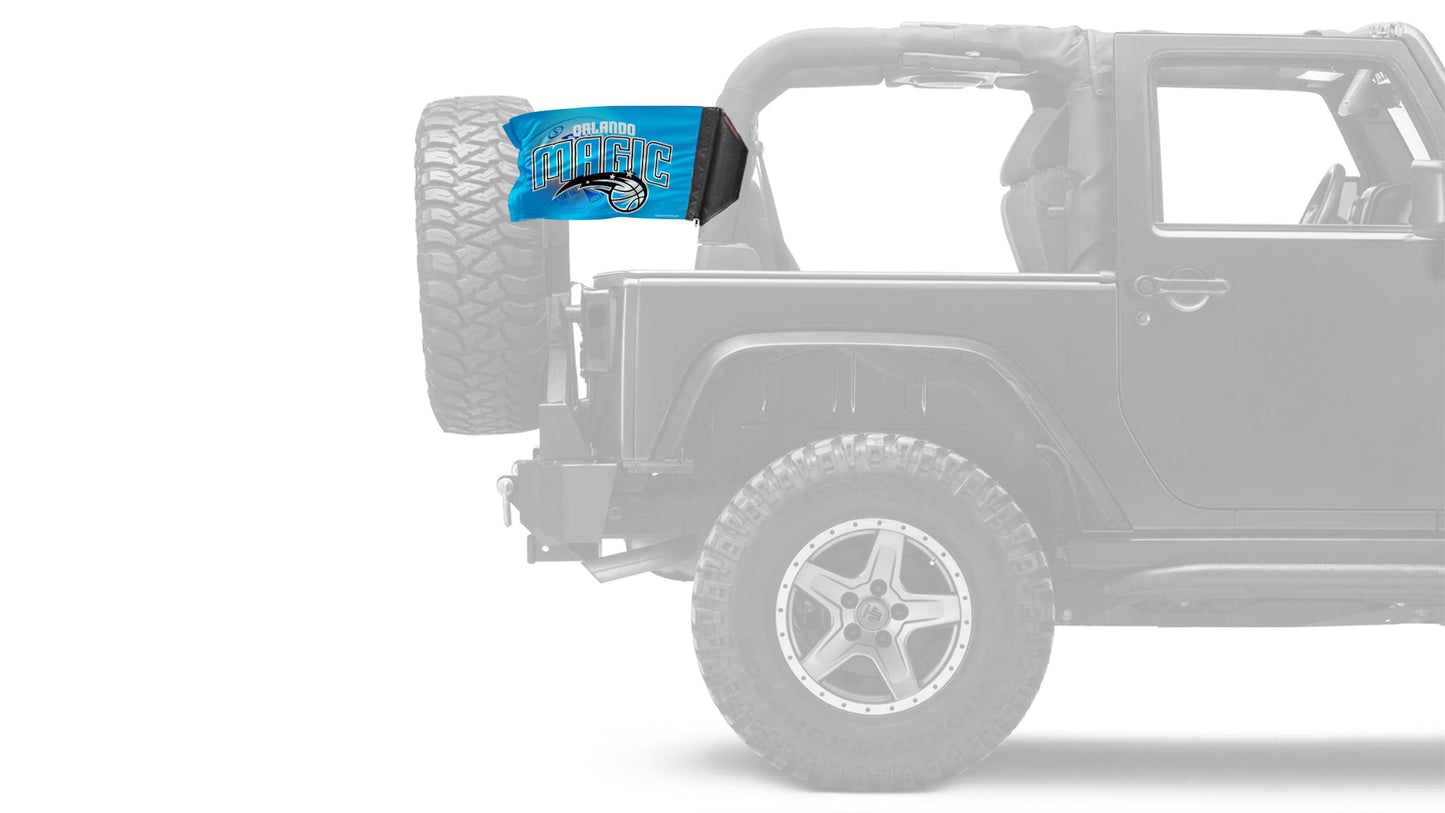 Orlando Magic 11"x17" Forever Wave Flag for Jeep Wrangler YJ 1986-1995