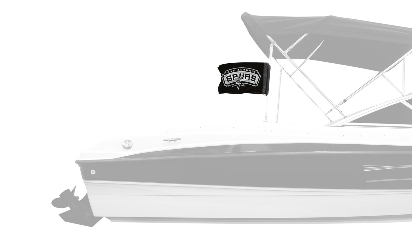 San Antonio Spurs 11"x17" Forever Wave Flag for Boats